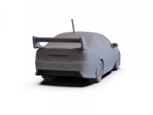 GAZ 12 Zim 1950 PRE-SUPPORTED Modèle 3D