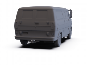 GAZ 12 Zim 1950 PRE-SUPPORTED Modèle 3D