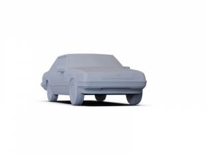 GAZ 12 Zim 1950 PRE-SUPPORTED Modèle 3D