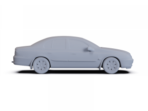 GAZ 12 Zim 1950 PRE-SUPPORTED Modèle 3D