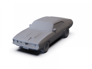 GAZ 12 Zim 1950 PRE-SUPPORTED Modèle 3D
