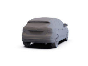 GAZ 12 Zim 1950 PRE-SUPPORTED Modèle 3D