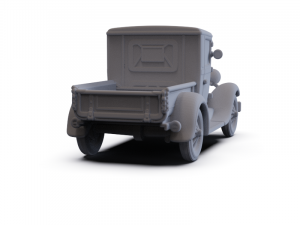 GAZ 12 Zim 1950 PRE-SUPPORTED Modèle 3D