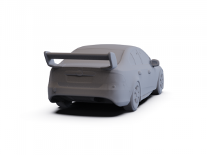 GAZ 12 Zim 1950 PRE-SUPPORTED Modèle 3D