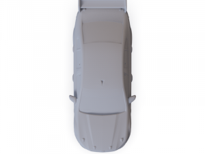 GAZ 12 Zim 1950 PRE-SUPPORTED Modèle 3D