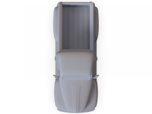 GAZ 12 Zim 1950 PRE-SUPPORTED Modèle 3D