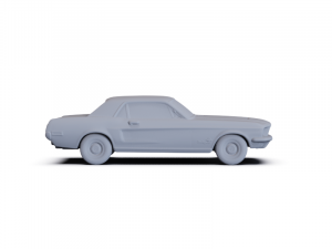 GAZ 12 Zim 1950 PRE-SUPPORTED Modèle 3D