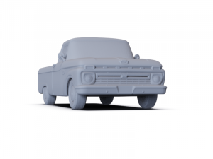 GAZ 12 Zim 1950 PRE-SUPPORTED Modèle 3D