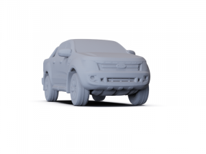 GAZ 12 Zim 1950 PRE-SUPPORTED Modèle 3D