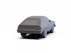 GAZ 12 Zim 1950 PRE-SUPPORTED Modèle 3D