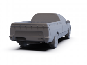 GAZ 12 Zim 1950 PRE-SUPPORTED Modèle 3D