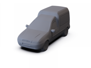 GAZ 12 Zim 1950 PRE-SUPPORTED Modèle 3D