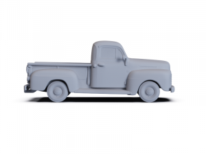 GAZ 12 Zim 1950 PRE-SUPPORTED Modèle 3D