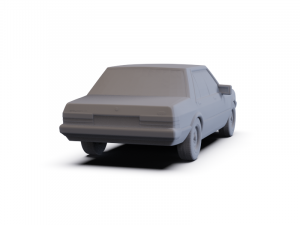 GAZ 12 Zim 1950 PRE-SUPPORTED Modèle 3D