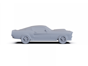 GAZ 12 Zim 1950 PRE-SUPPORTED Modèle 3D