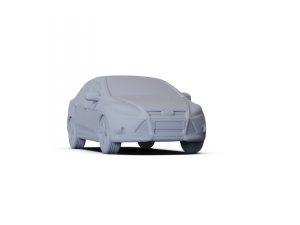 GAZ 12 Zim 1950 PRE-SUPPORTED Modèle 3D