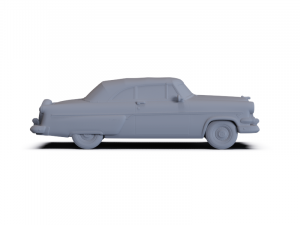 GAZ 12 Zim 1950 PRE-SUPPORTED Modèle 3D