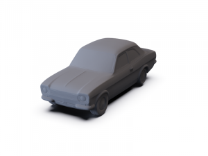 GAZ 12 Zim 1950 PRE-SUPPORTED Modèle 3D