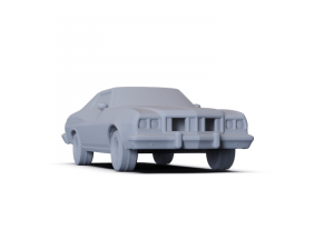 GAZ 12 Zim 1950 PRE-SUPPORTED Modèle 3D