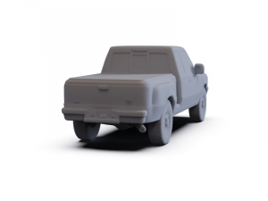 GAZ 12 Zim 1950 PRE-SUPPORTED Modèle 3D