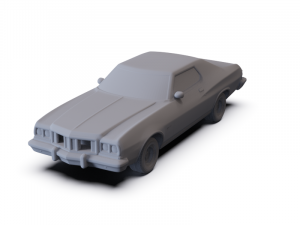 GAZ 12 Zim 1950 PRE-SUPPORTED Modèle 3D