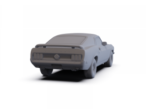 GAZ 12 Zim 1950 PRE-SUPPORTED Modèle 3D