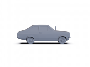 GAZ 12 Zim 1950 PRE-SUPPORTED Modèle 3D