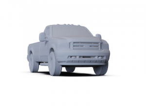 GAZ 12 Zim 1950 PRE-SUPPORTED Modèle 3D