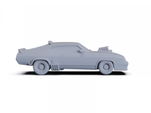 GAZ 12 Zim 1950 PRE-SUPPORTED Modèle 3D
