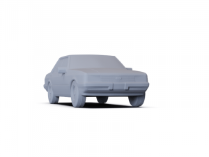 GAZ 12 Zim 1950 PRE-SUPPORTED Modèle 3D