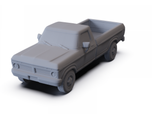 GAZ 12 Zim 1950 PRE-SUPPORTED Modèle 3D