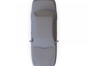 GAZ 12 Zim 1950 PRE-SUPPORTED Modèle 3D