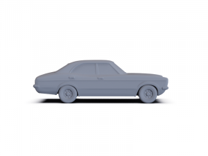 GAZ 12 Zim 1950 PRE-SUPPORTED Modèle 3D