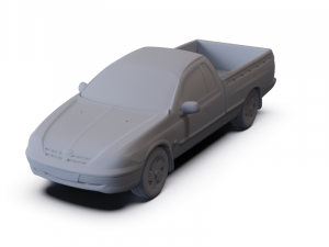 GAZ 12 Zim 1950 PRE-SUPPORTED Modèle 3D