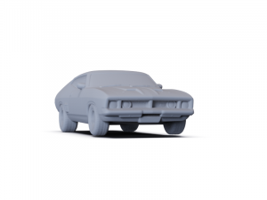GAZ 12 Zim 1950 PRE-SUPPORTED Modèle 3D