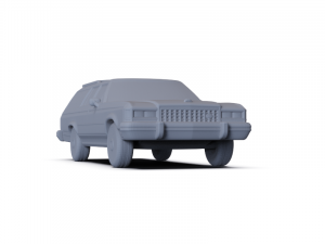 GAZ 12 Zim 1950 PRE-SUPPORTED Modèle 3D