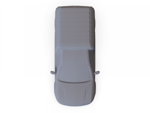 GAZ 12 Zim 1950 PRE-SUPPORTED Modèle 3D