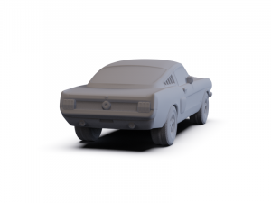 GAZ 12 Zim 1950 PRE-SUPPORTED Modèle 3D
