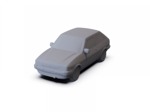 GAZ 12 Zim 1950 PRE-SUPPORTED Modèle 3D