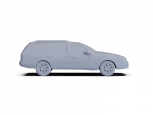 GAZ 12 Zim 1950 PRE-SUPPORTED Modèle 3D