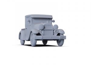 GAZ 12 Zim 1950 PRE-SUPPORTED Modèle 3D