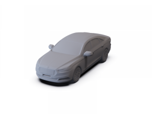 GAZ 12 Zim 1950 PRE-SUPPORTED Modèle 3D
