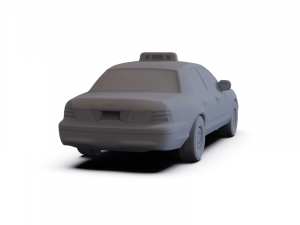GAZ 12 Zim 1950 PRE-SUPPORTED Modèle 3D