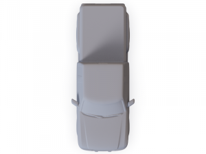 GAZ 12 Zim 1950 PRE-SUPPORTED Modèle 3D