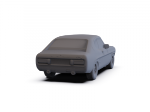 GAZ 12 Zim 1950 PRE-SUPPORTED Modèle 3D