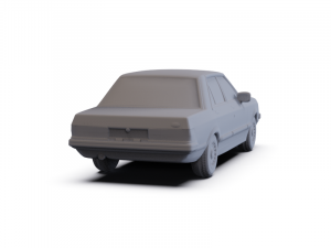 GAZ 12 Zim 1950 PRE-SUPPORTED Modèle 3D
