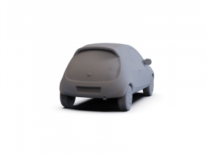 GAZ 12 Zim 1950 PRE-SUPPORTED Modèle 3D