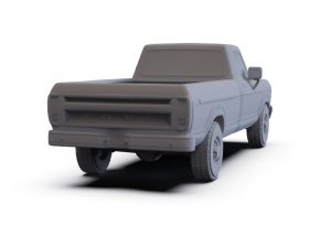 GAZ 12 Zim 1950 PRE-SUPPORTED Modèle 3D