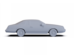 GAZ 12 Zim 1950 PRE-SUPPORTED Modèle 3D
