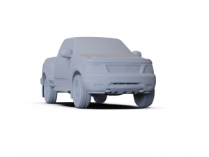 GAZ 12 Zim 1950 PRE-SUPPORTED Modèle 3D